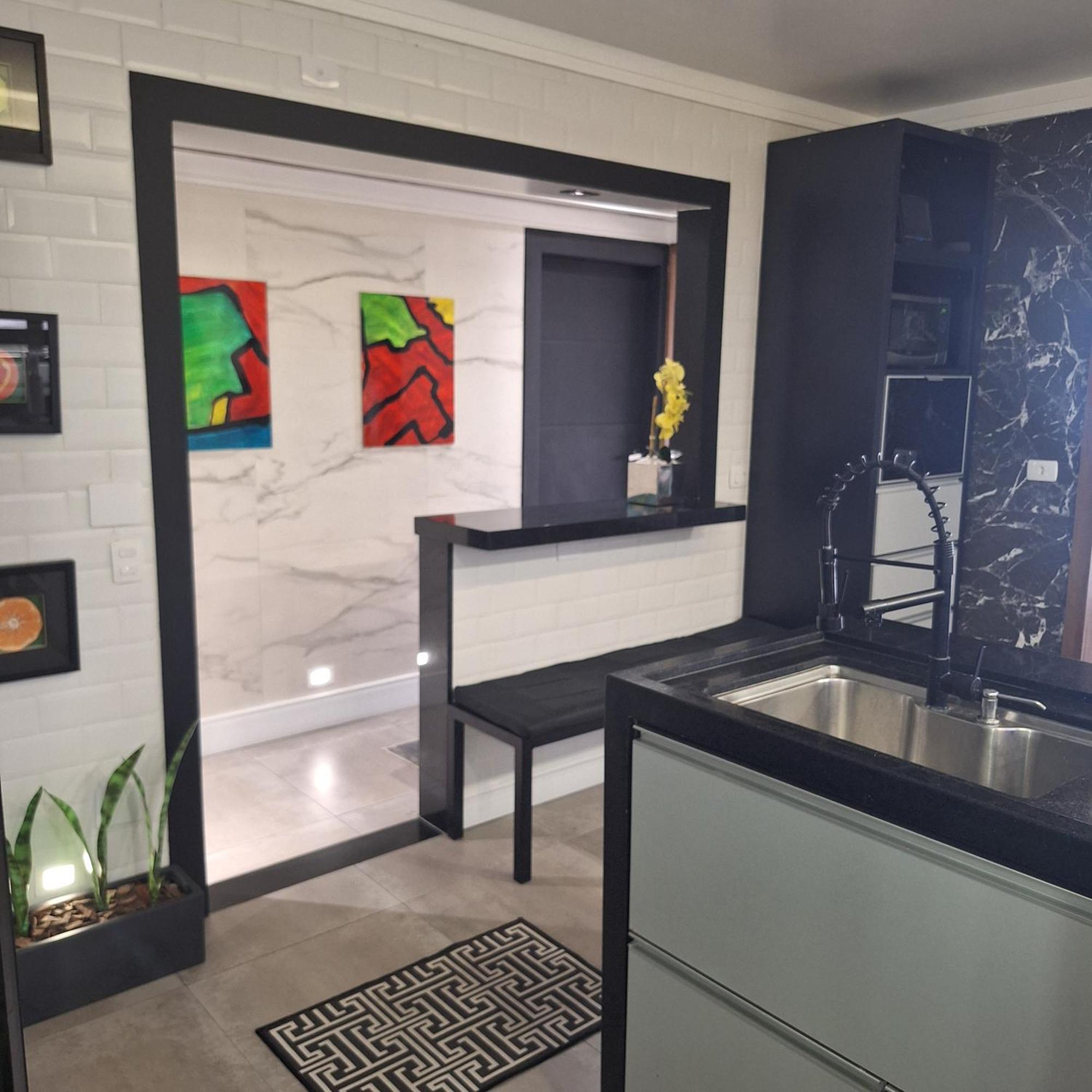 Apartamento Frente Mar Moderno 130M2 Santos Kültér fotó