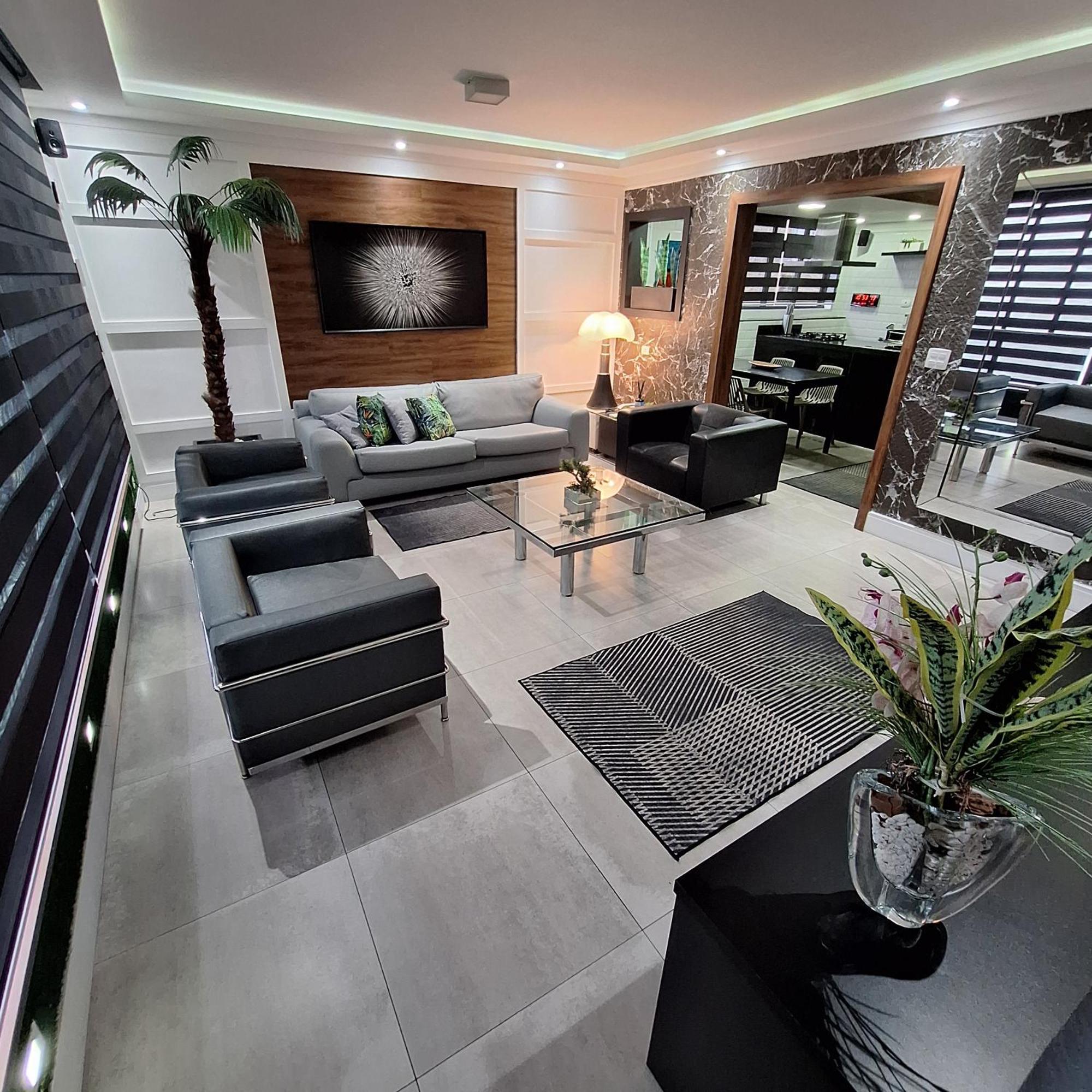 Apartamento Frente Mar Moderno 130M2 Santos Kültér fotó